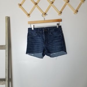 LEE RIDERS MID-RISE JEAN SHORTS SIZE 6